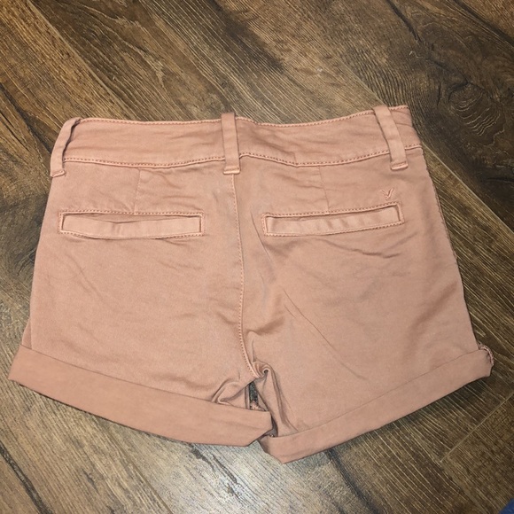 American Eagle Outfitters Super Stretch Light Pink Shorts - Picture 5 of 10